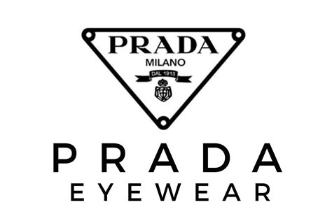 prada glasses logo|Prada eyewear logo.